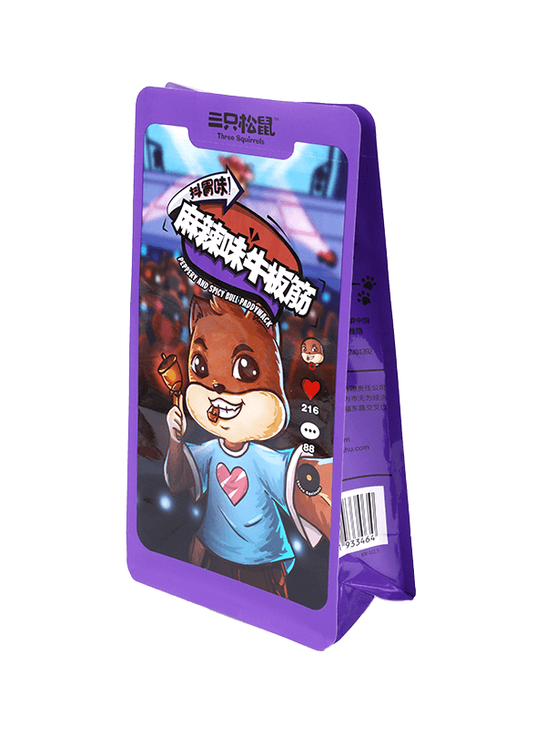 Plastikbeutel mit individuellem Druck für Lebensmittelverpackungen