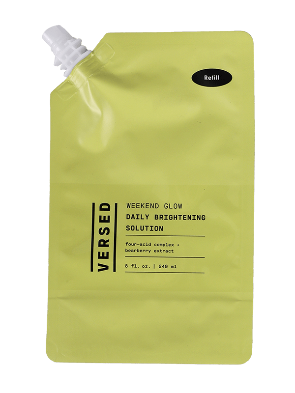 Aluminiumfolien-Standbeutel-Saugdüsenbeutel für Shampoo-Verpackungen